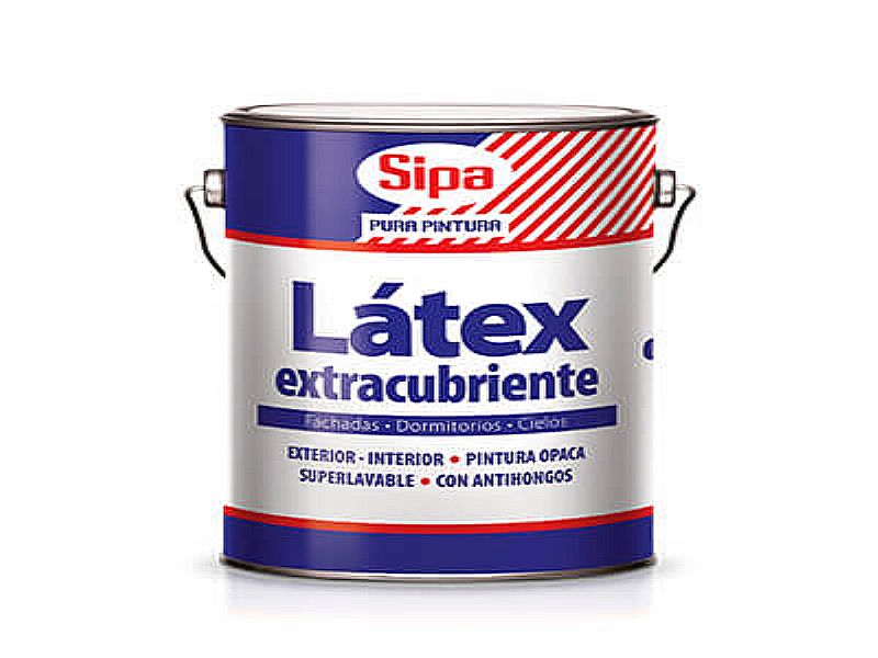 Latex Extra Cubriente 1GL Blanco Sipa